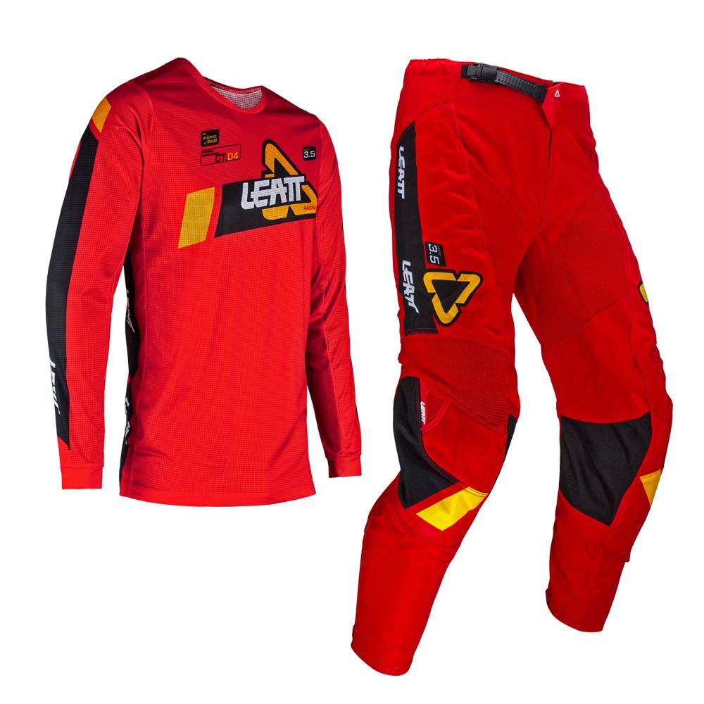 Leatt 2024 Combo Kit Pants & Shirt 3.5 Red